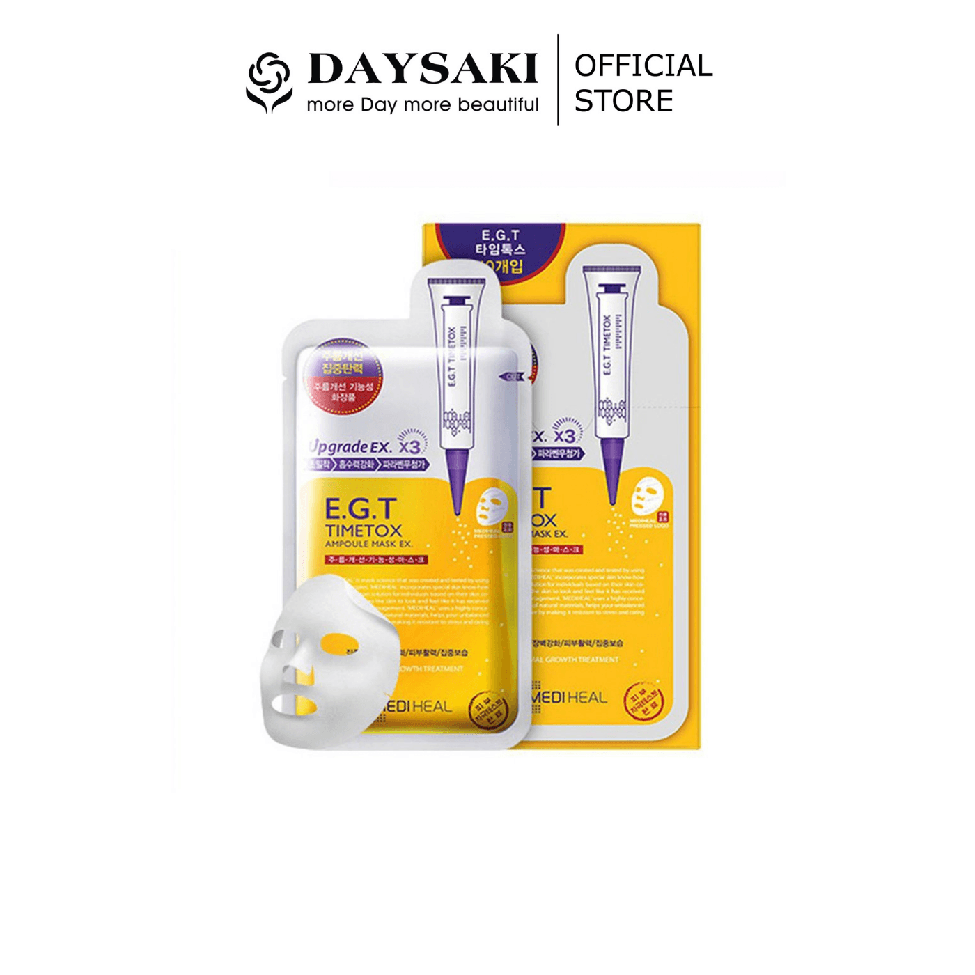 [HCM]Mediheal Mặt Nạ Săn Chắc Da E.G.T Timetox Ampoule Mask EX.(PL)