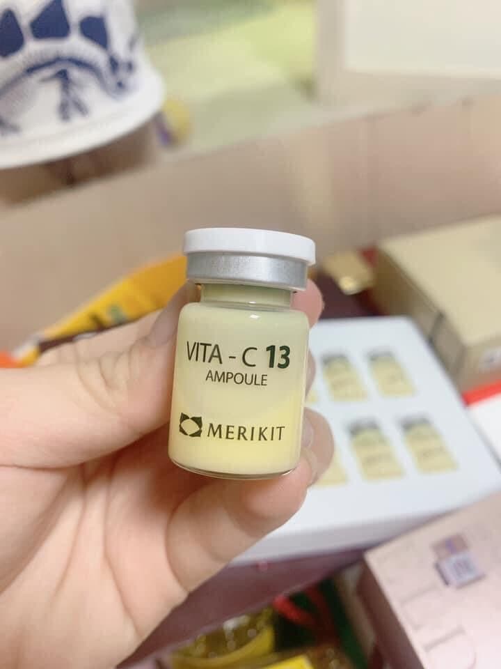 Lẻ 1 lọ Tinh Chất Trắng Da cô đặc MERIKIT VITA-C 13 Ampoule tinh chất tinh khiết Hàn Quốc