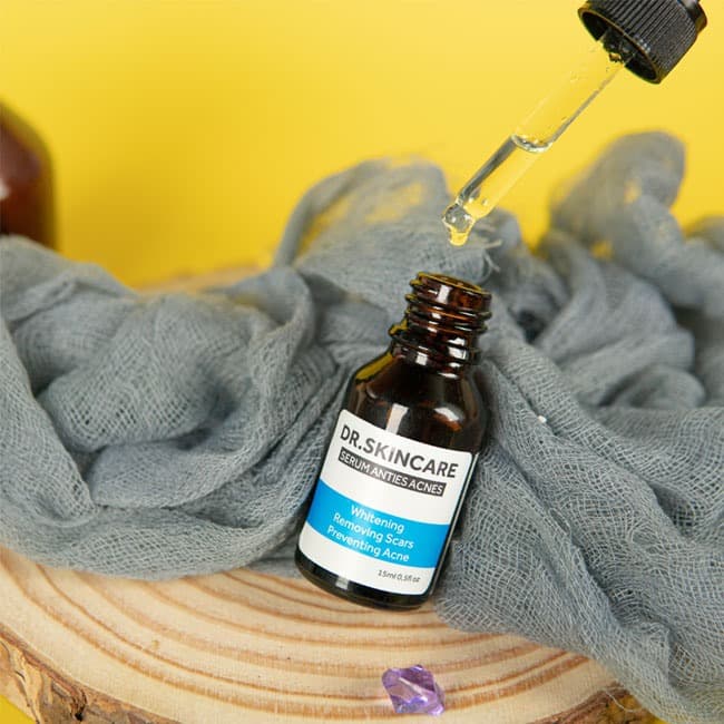 [HCM]Serum Dr.skincare 15ml giúp loại trừ mụn hoàn toàn kháng viêm diệt khuẩn làm sáng da công nghệ Hàn Quốc