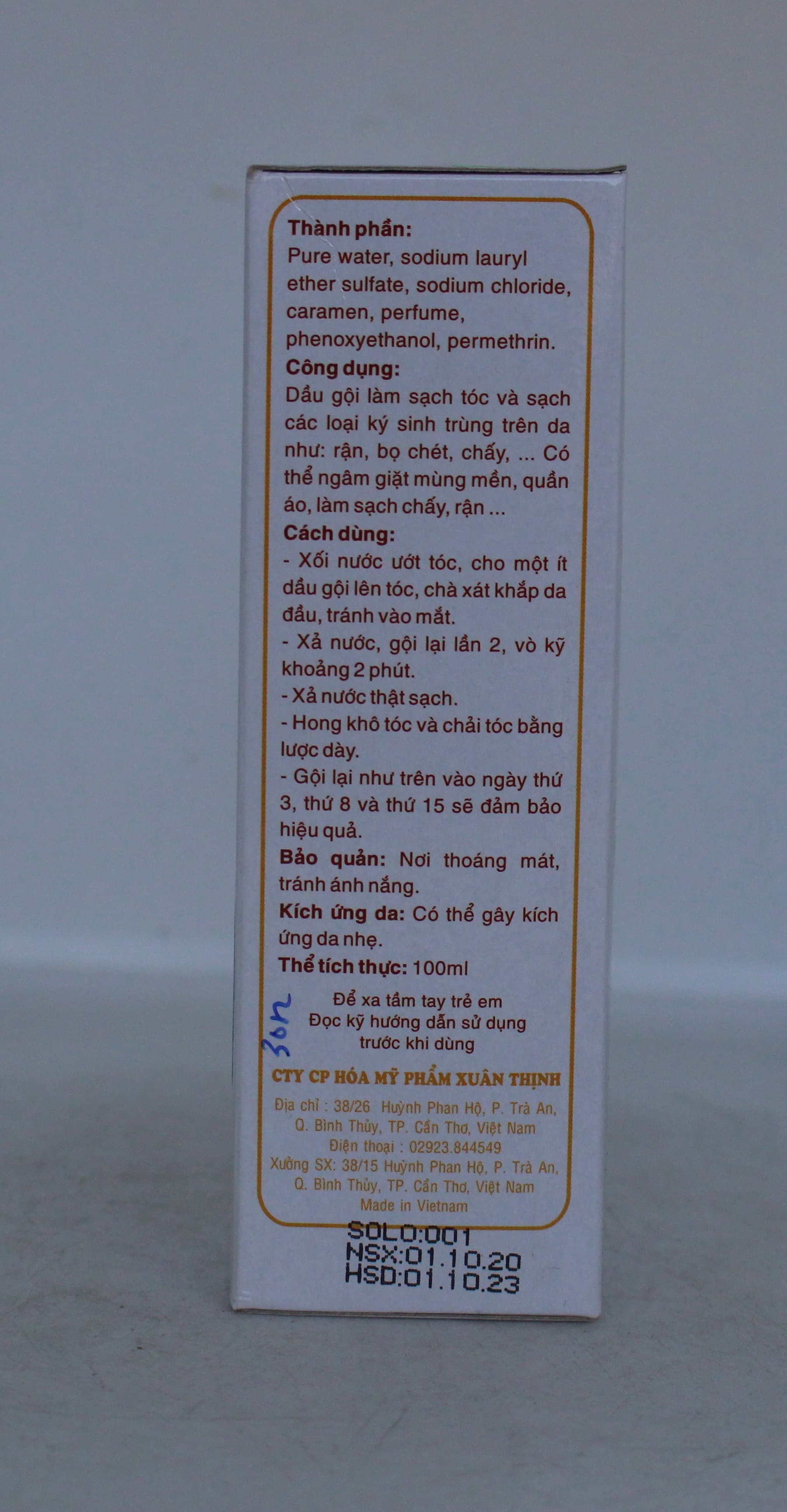 Dầu Gội Chí Samy - Hộp 100ml