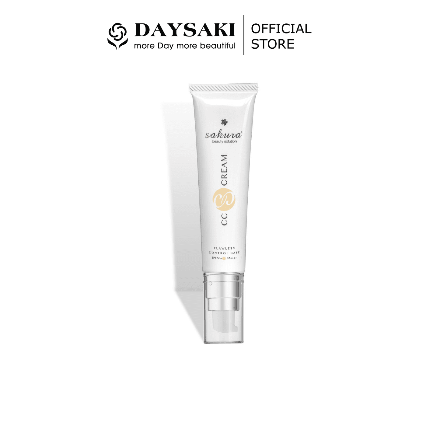 [HCM]Sakura Che Phủ Nhẹ Nhàng Chống Nắng Vượt Trội Sáng Đều Màu Da CC Cream Flawless Control Base 40ml