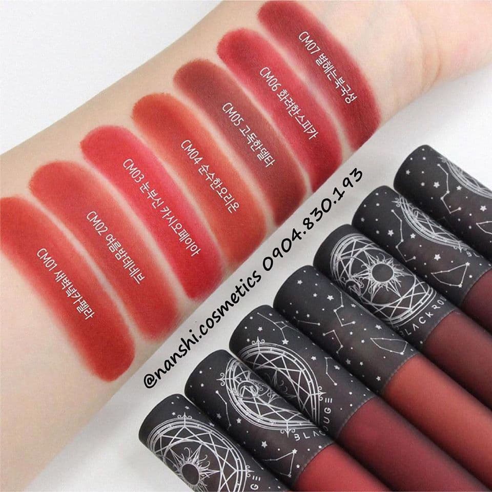 Son Kem Lì Blackrouge Cream Matt Tarrot