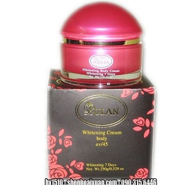 Kem dưỡng trắng da toàn thân LULAN WHITENING CREAM BODY UV/45 - HX1510