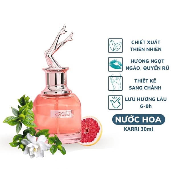 Nước Hoa Karri Thơm Lâu Cao Cấp 30ml