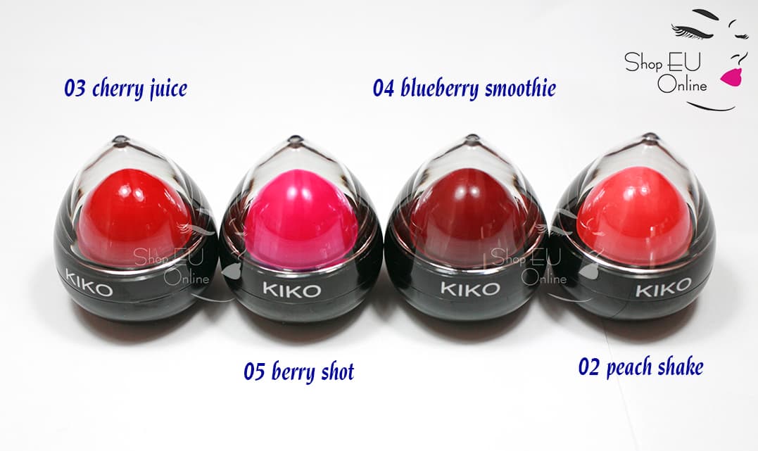 Son dưỡng có màu Kiko - Drop lip balm - kiko Milano - Italy