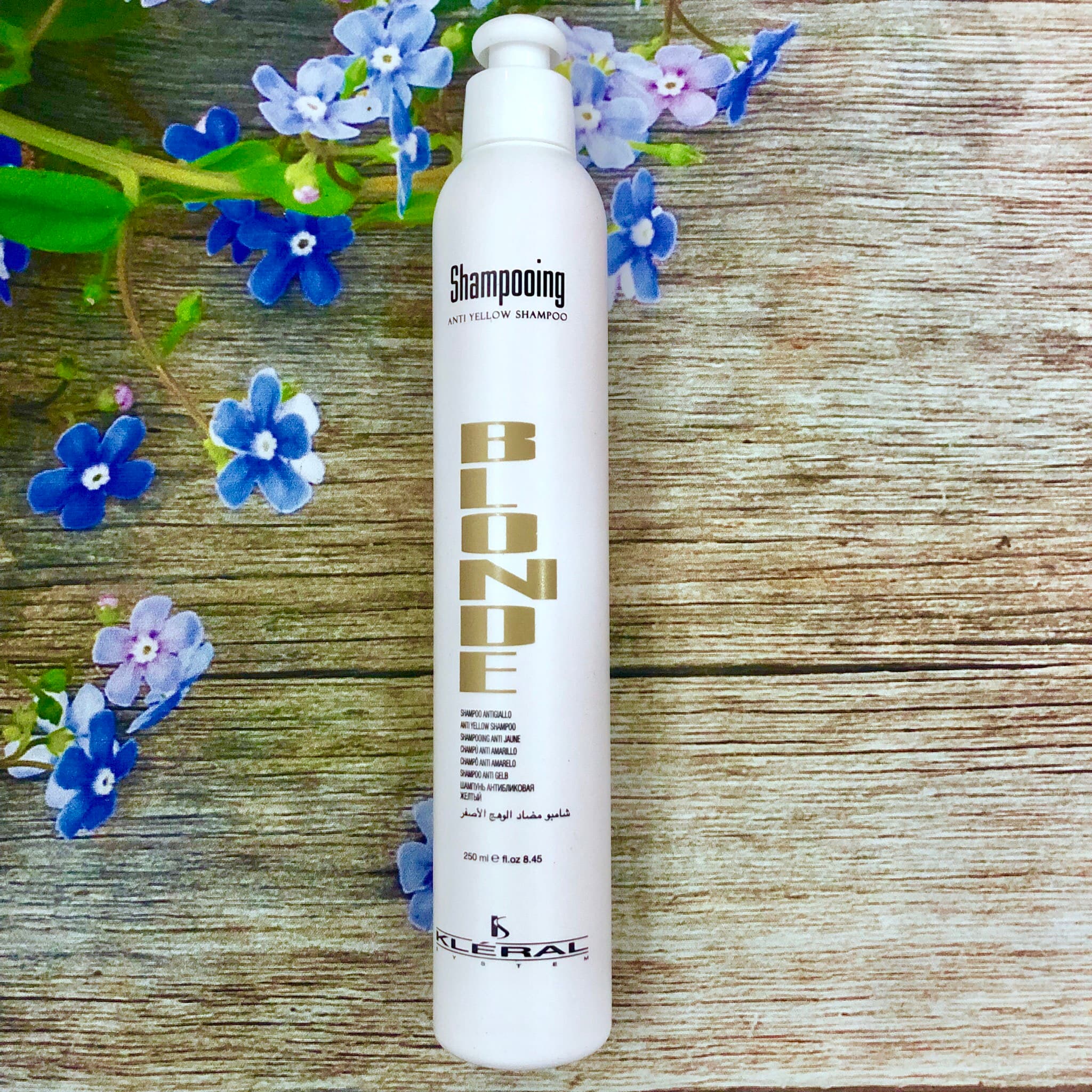 [HCM]KLERAL BLONDE SHAMPOOING ANTI-YELLOW SHAMPOO DẦU GỘI KHỬ ÁNH VÀNG Italy 250ml