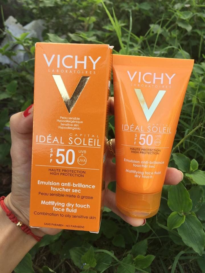 VICHY IDEAL SOLEIL EMULSION - KEM CHỐNG NẮNG DÀNH CHO DA DẦU