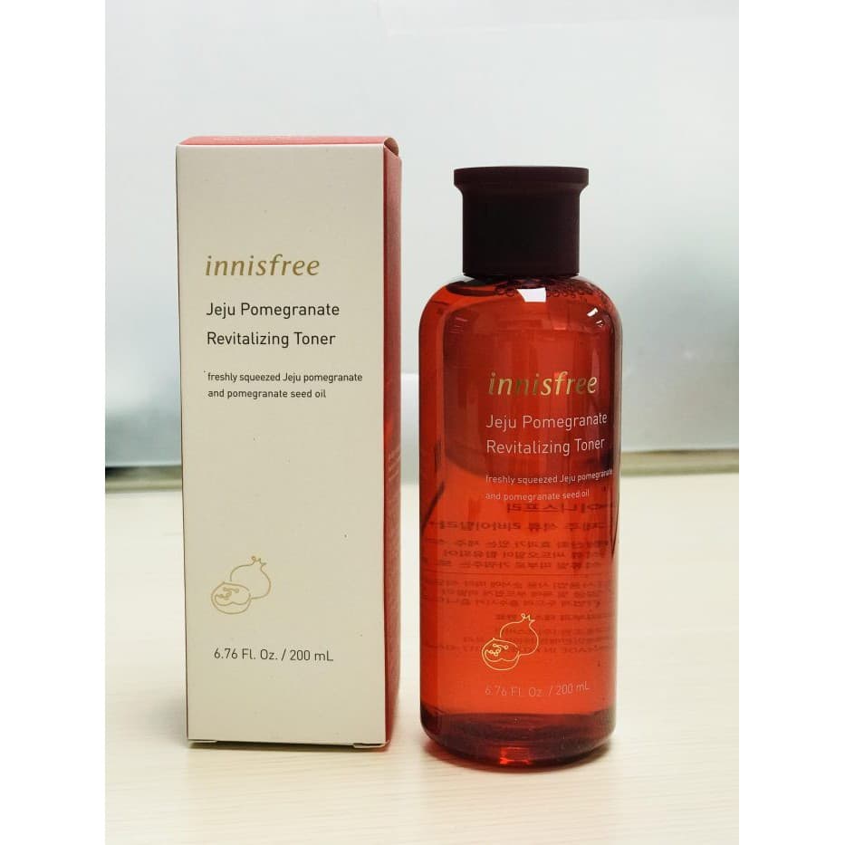 NƯỚC HOA HỒNG/ Ngăn Ngừa Lão Hóa Chiết Xuất Từ Lựu Innisfree Jeju Pomegranate Revitalizing Toner 200ml frorence86 Store