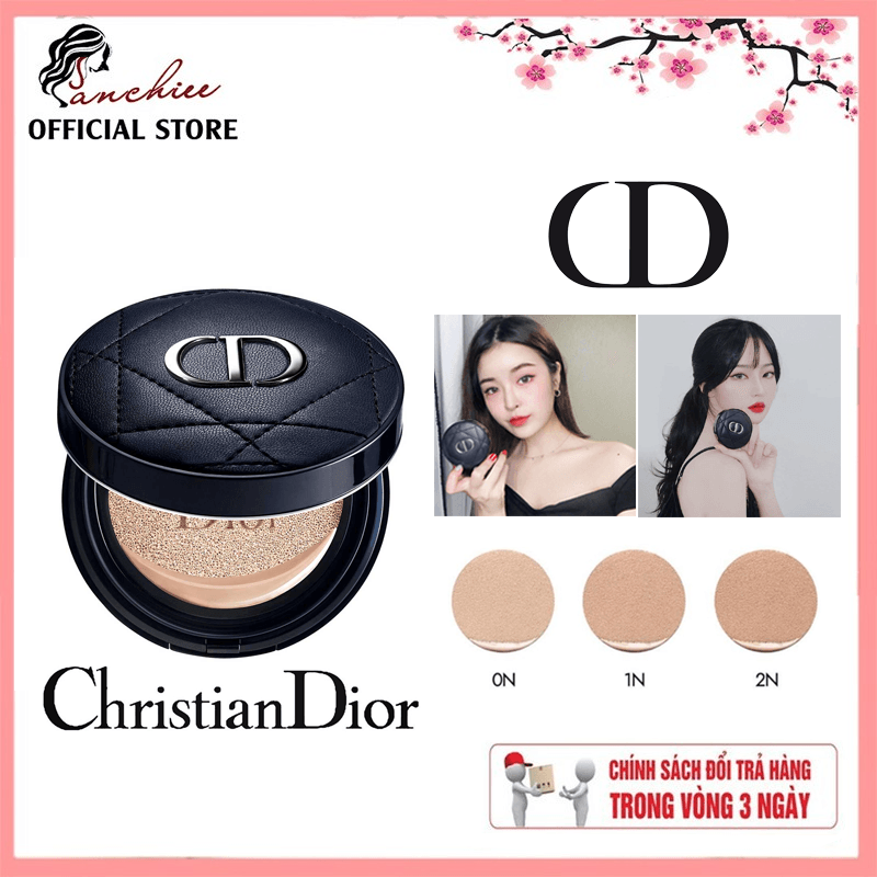 Phấn Nước Dior Forever Perfect Cushion. Lâu trôi độ che phủ cao giúp da đều màu chống nắng dưỡng ẩm