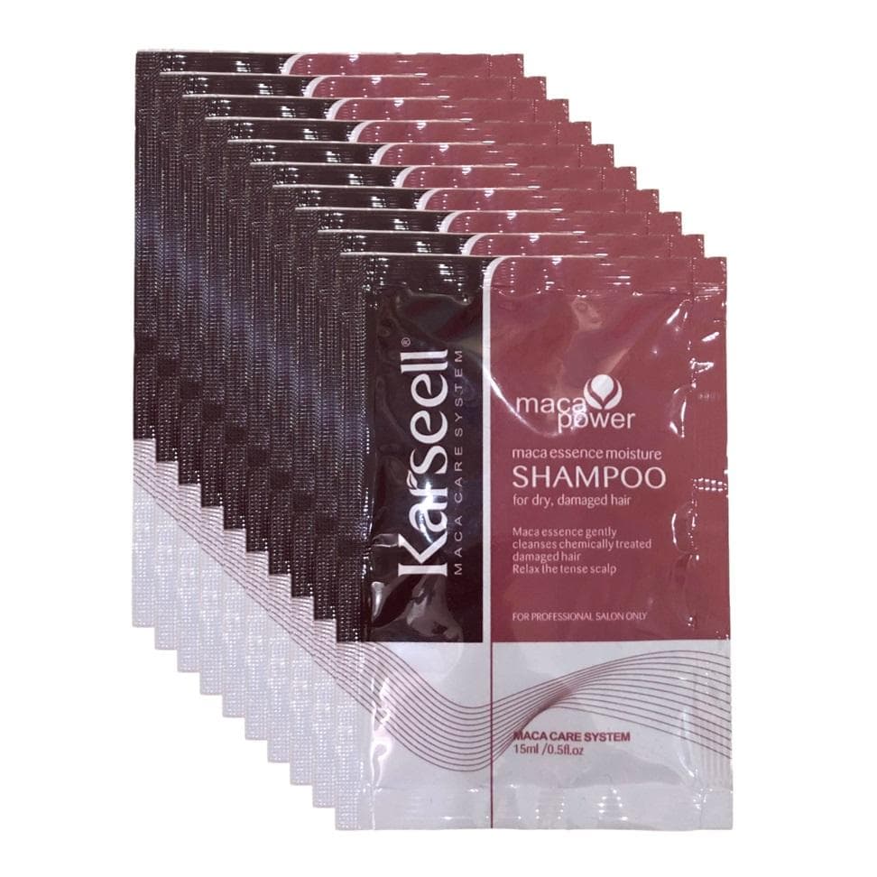 [HCM]Combo 10 gói dầu gội siêu mượt tóc Karseell Collagen Maca Essence Moisture shampoo 15ml