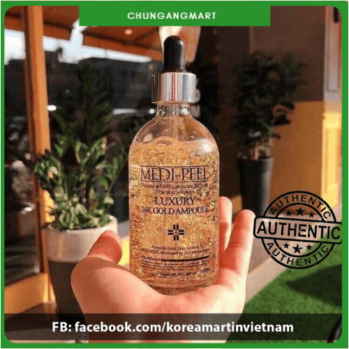 SERUM TINH CHẤT VÀNG MEDI PEEL LUXURY 24K GOLD AMPOULE (Date mới nhất) - HÀN QUỐC