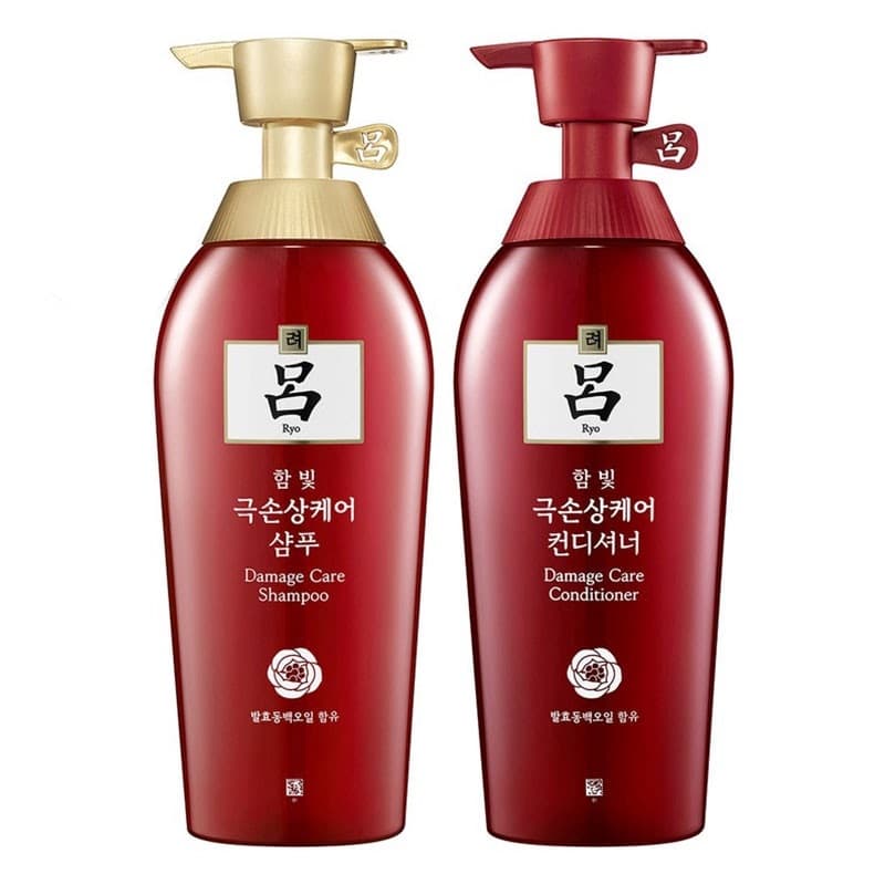 Bộ dầu gội và xả thảo dược RYOE Ngăn rụng tóc 2x500ml
