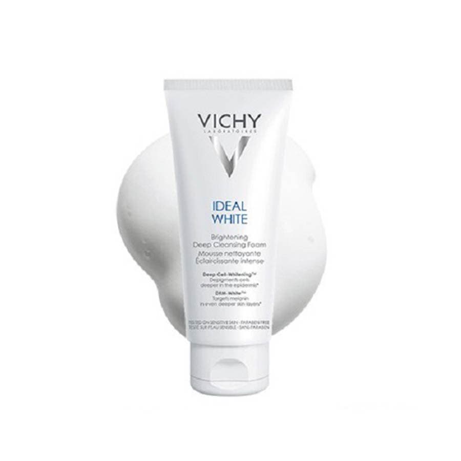 [HCM]Vichy - Sữa rửa mặt tạo bọt dưỡng trắng da Ideal White Brightening Deep Cleansing Foam 100ml