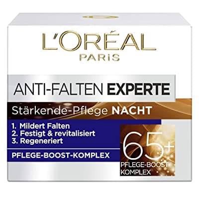 Kem Dưỡng Da Đêm LOréal Paris Face Cream Anti-Wrinkle Expert Day Cream 65+ Đêm Kem dưỡng da mặt chống lão hóa chuyên sâu với Retino Peptides cho làn da săn chắc và mềm mại hơn 50 ml