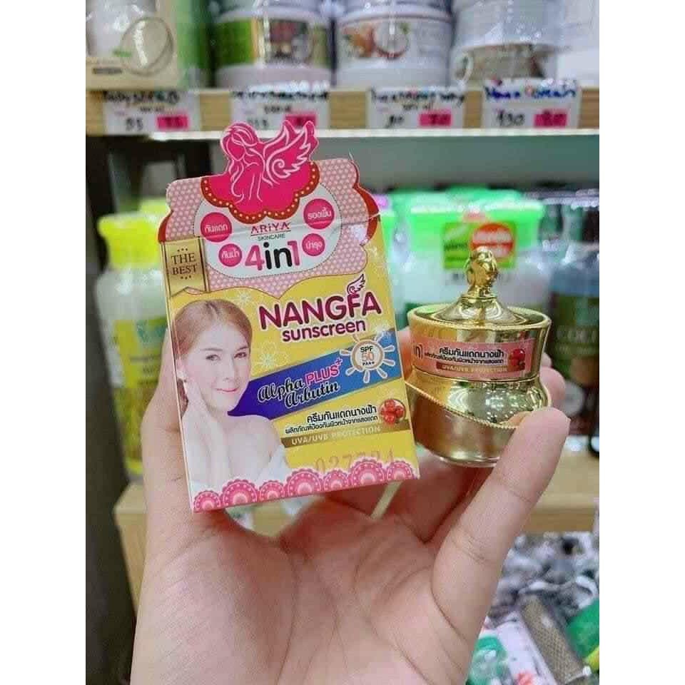 [HCM]Kem chống nắng che khuyết điêm Nangfa 4in1
