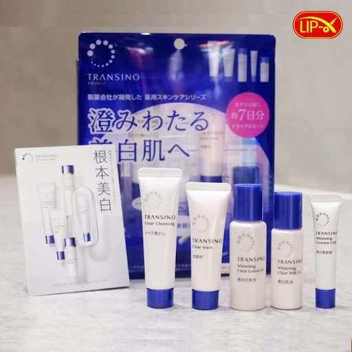 Set mini Transino 5 món NGỪA NÁM TÀN NHANG dưỡng da sáng mịn hiệu quả trong 7 ngày Nhật Bản