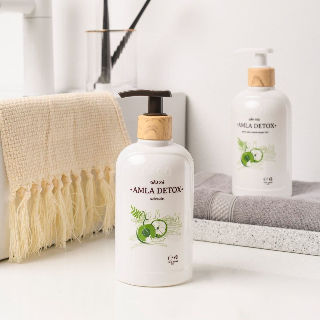 🔥 RẺ VÔ ĐỊCH 🔥 Dầu gội đầu chống rụng tóc amla detox - laco