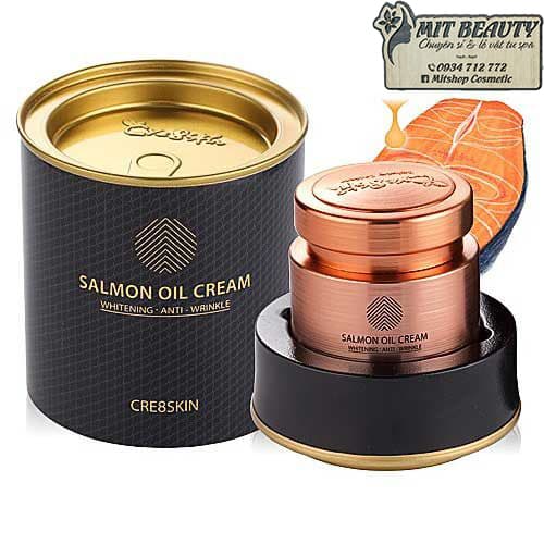[HCM]Kem Dưỡng Trắng Da Chống Lão Hóa Cá Hồi Cre8skin Salmon Oil Cream