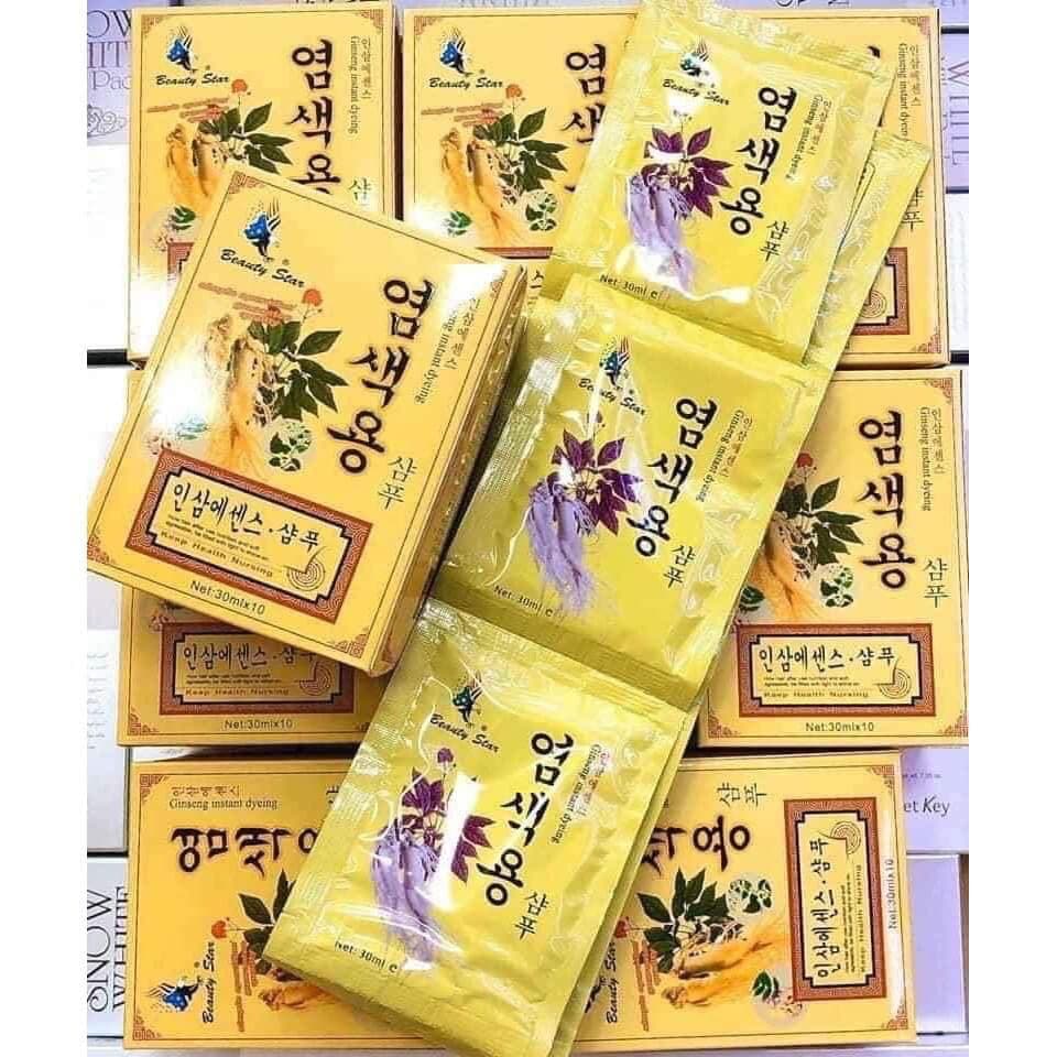 [HCM]Dầu gội đen tóc thảo dược Ylofang olive 30ml x 10 gói - HX1737 - Làm đẹp / Chăm sóc cá nhân / Chăm sóc tóc / Thuốc nhuộm tóc