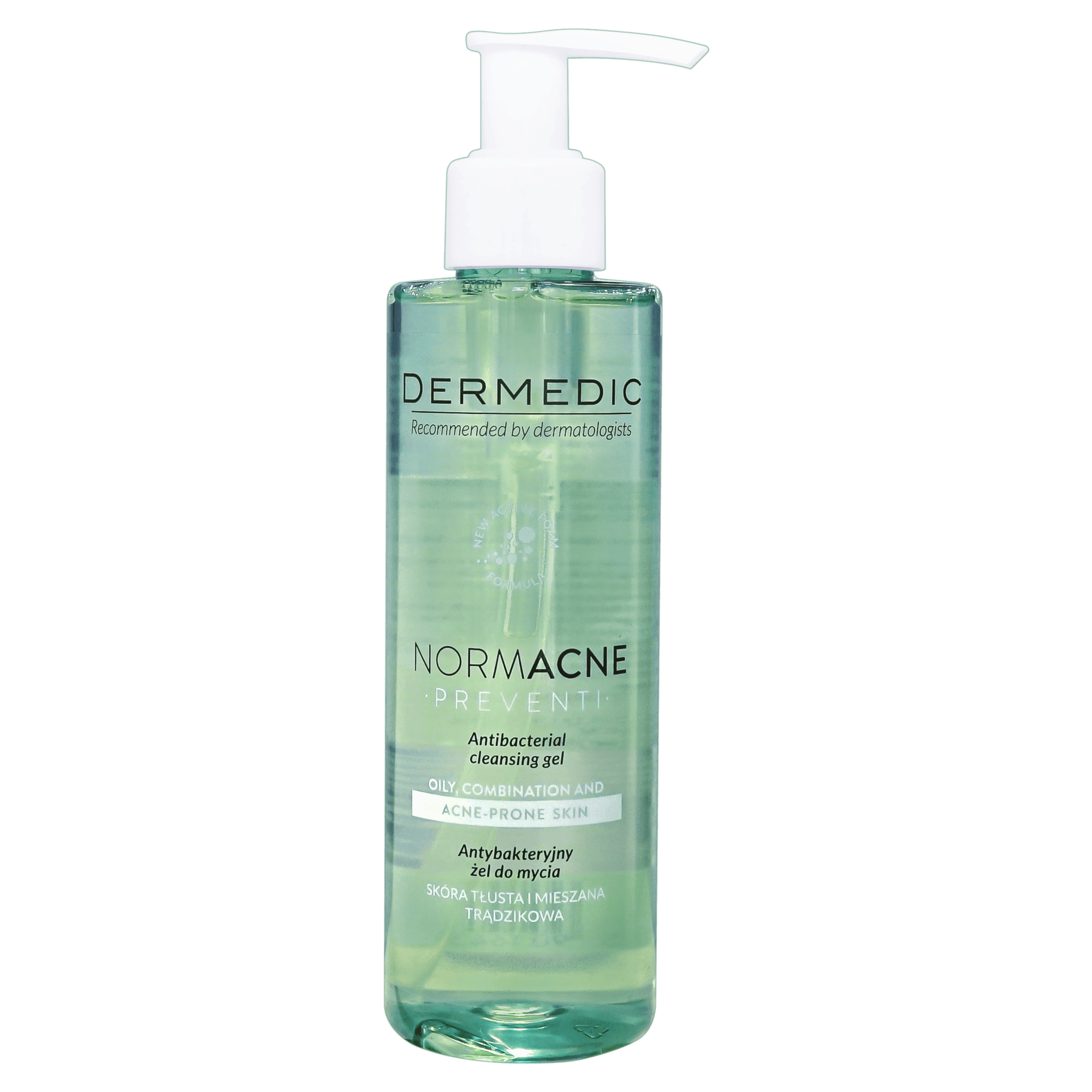 [HCM]Gel làm sạch dành cho da dầu da mụn NORMACNE Antibacterial cleansing gel 200ml