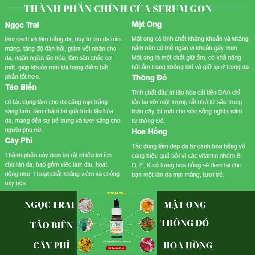 [BIG SALE] COMBO 5 SERUM ĐÁNH BAY MỤN THIÊN NHIÊN [CHÍNH HÃNG] DƯỠNG DA MỜ NÁM HẾT THÂM