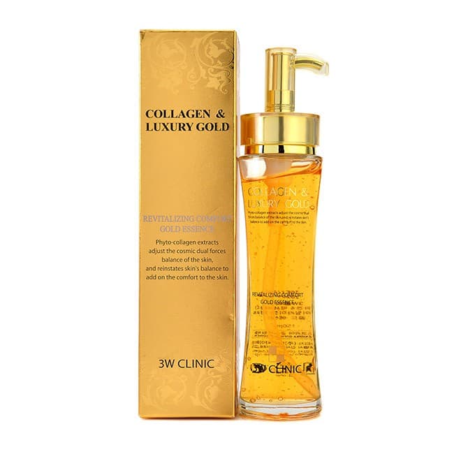SERUM DƯỠNG TRẮNG DA Chống Lão hóa Cấp ẩm ColagenLuxury Gold 3W CLINIC ( ( MẪU MỚI 2020 ) Frorence86 Store