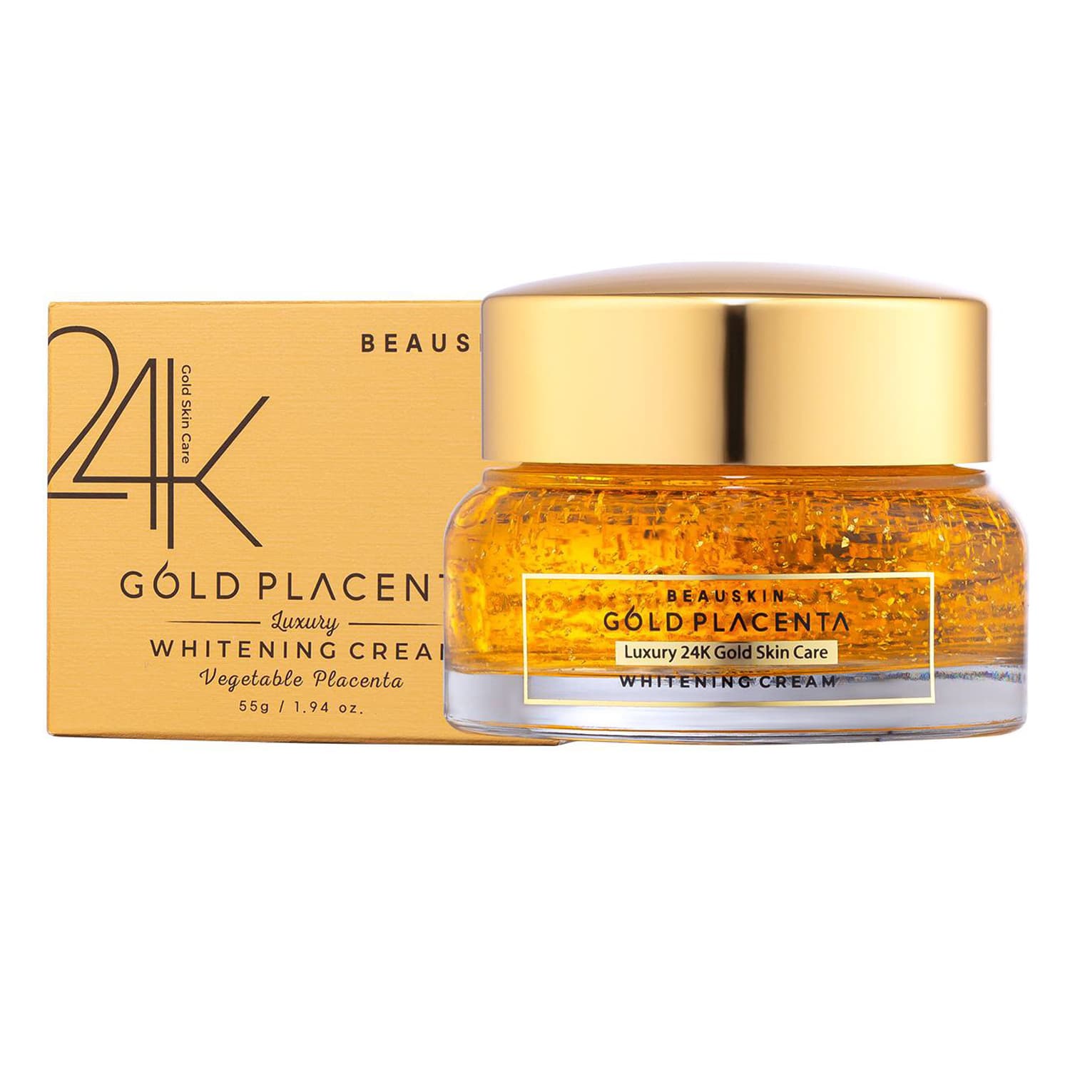 Kem dưỡng tinh thể vàng trắng da 24k Beauskin Gold Placenta 55g