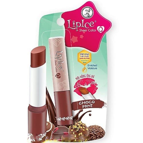 Son dưỡng mềm môi LipIce Sheer Color Q Hot 2020 - Hương Choco Mint