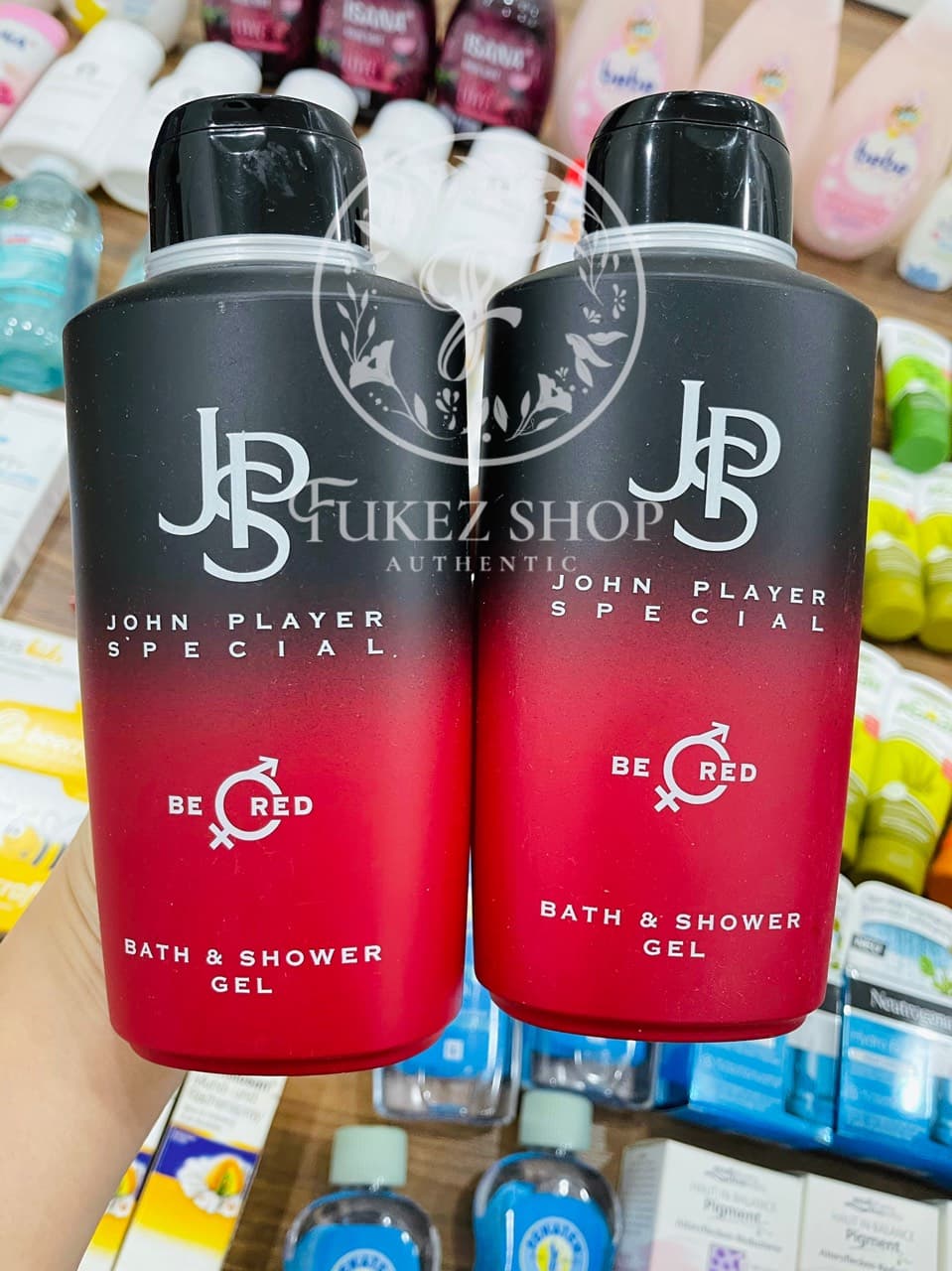 Sữa tắm gội hương nước hoa nam JSP Red dành cho nam 500ml - Nội địa Đức