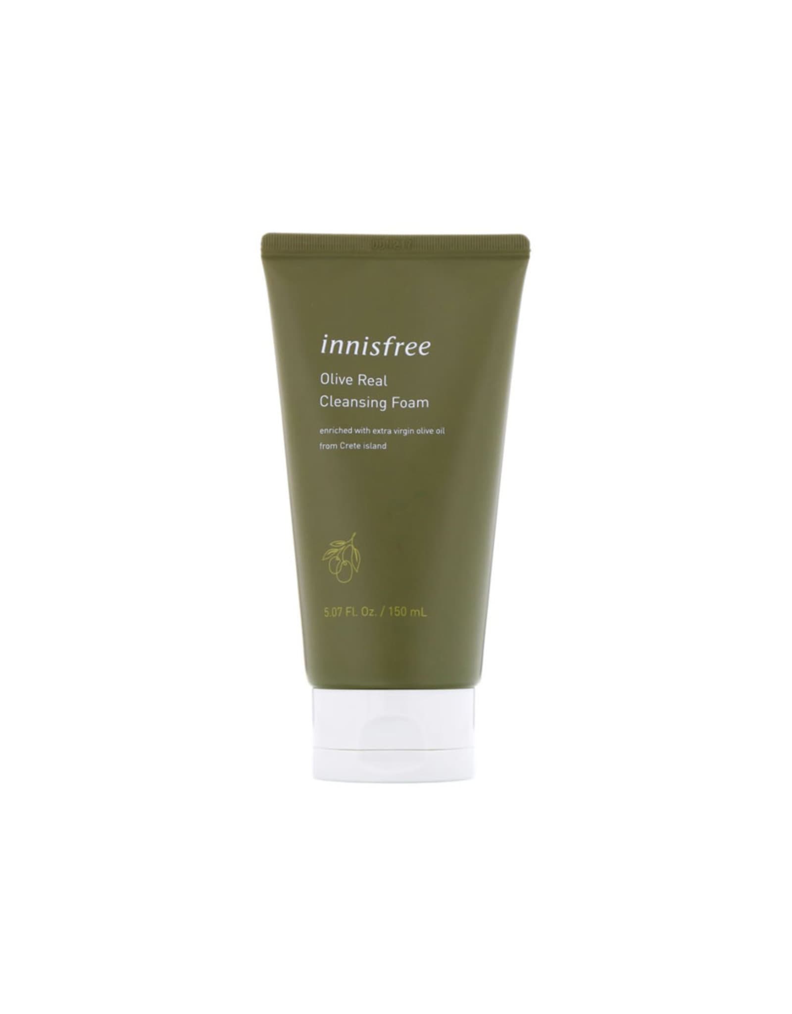 Sữa Rửa Mặt Bọt Oliu Thật Innisfree Olive Real Cleansing Foam 150ml