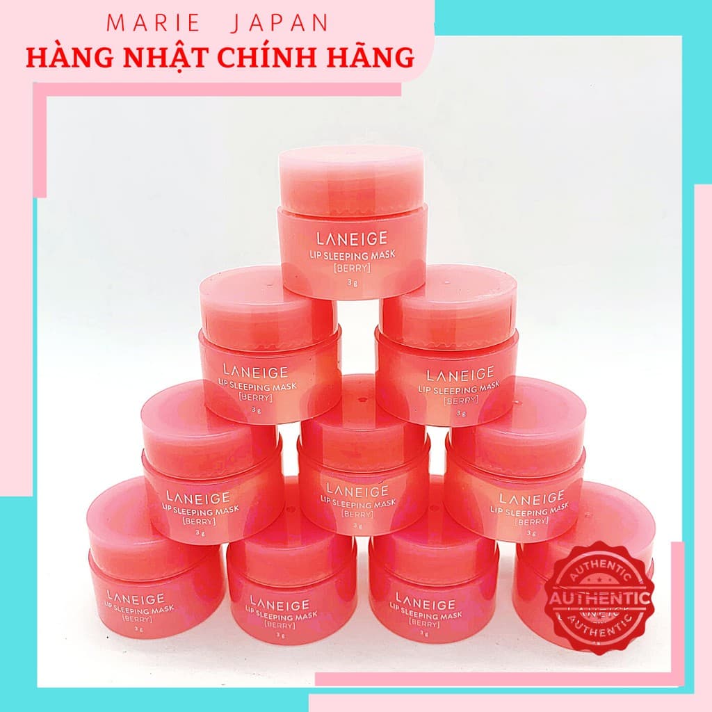 [HCM]Mặt Nạ Ngủ Cho Môi Laneige Lip Sleeping Mask 3G Hương Berry Hàn Quốc
