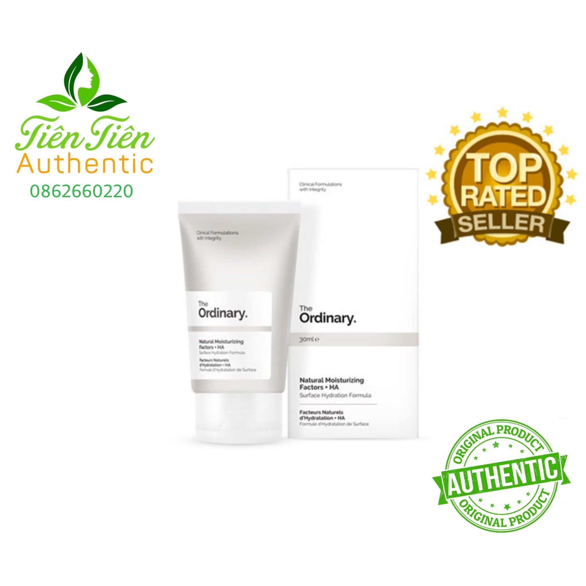 Kem Dưỡng Ẩm The Ordinary Natural Moisturizing Factors + HA
