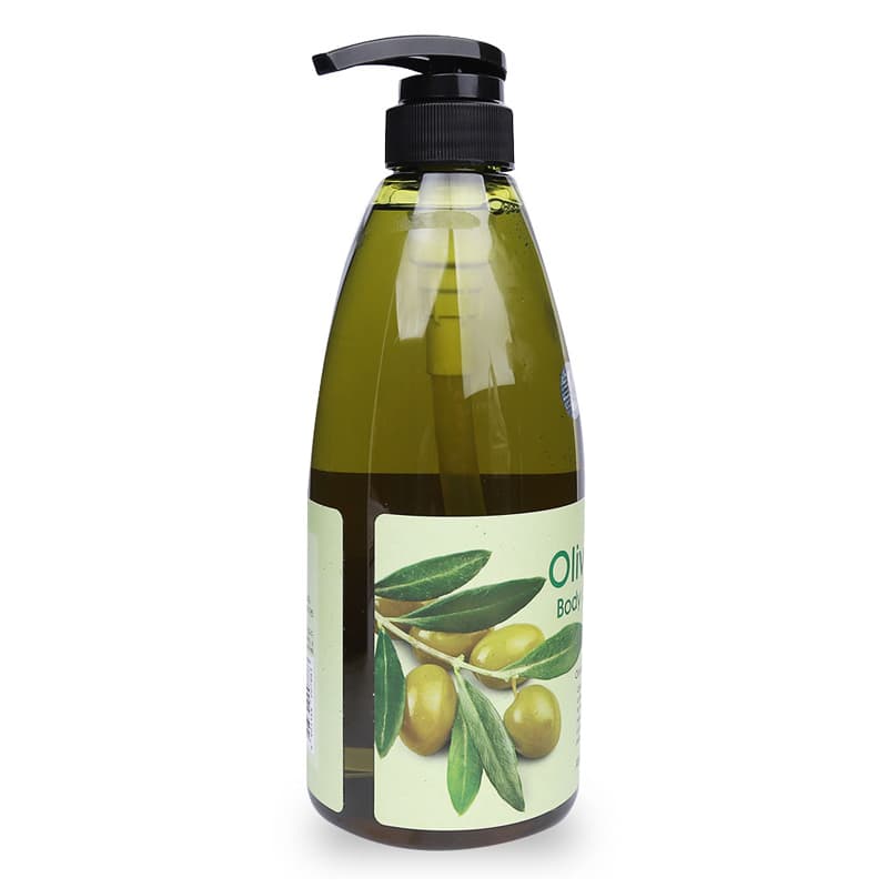 Sữa tắm dưỡng da mềm mịn tinh chất ô liu Welcos Olive Body Cleanse Hàn Quốc 740ml