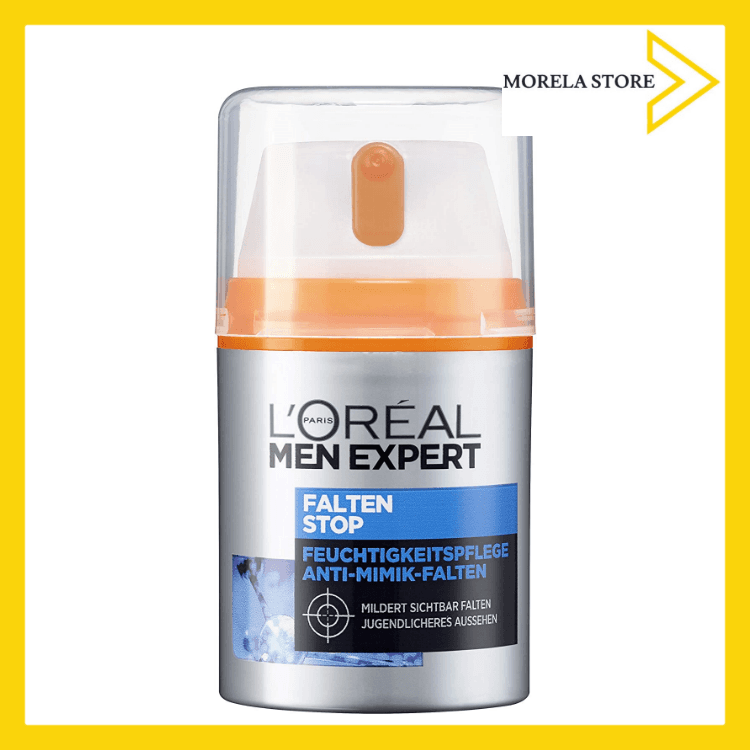 [HCM]Kem dưỡng ẩm chống lão hóa nam giới LOral Paris Men Expert Falten Stop Anti-Wrinkle Treatment for Men 50 ml