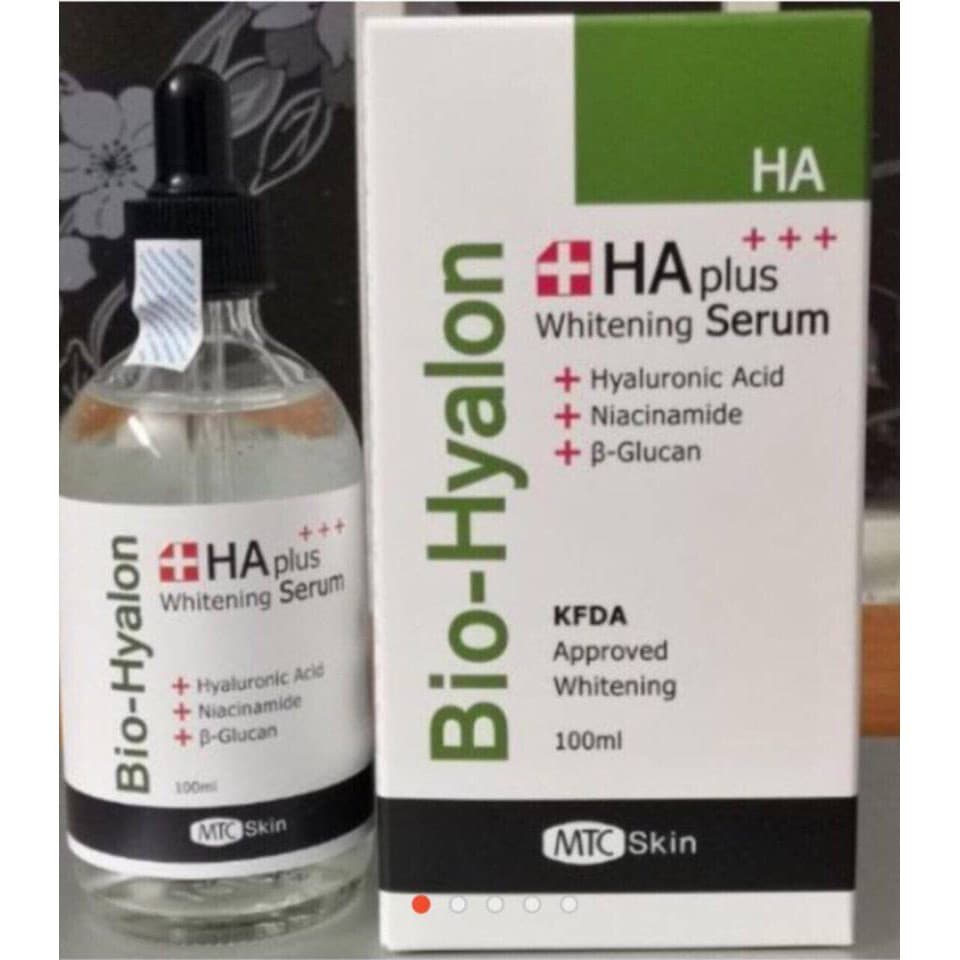 Serum HA Plus Whitening Bio-Hyalon Hàn Quốc - SERUM CẤP ẨM TRẮNG SÁNG DA hàng MTC skin