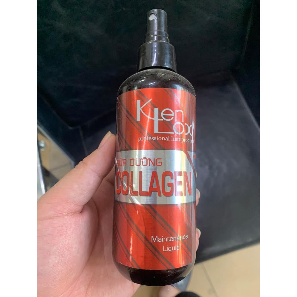 Xịt dưỡng tóc Collagen phục hồi tóc KENLOX 300ml