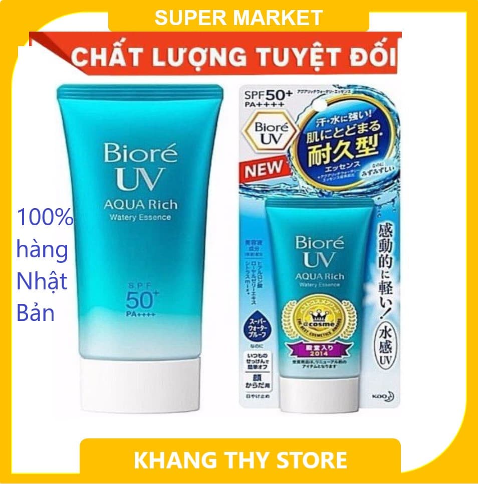 Kem Chống Nắng Biore UV Aqua Rich SPF 50+ PA+++
