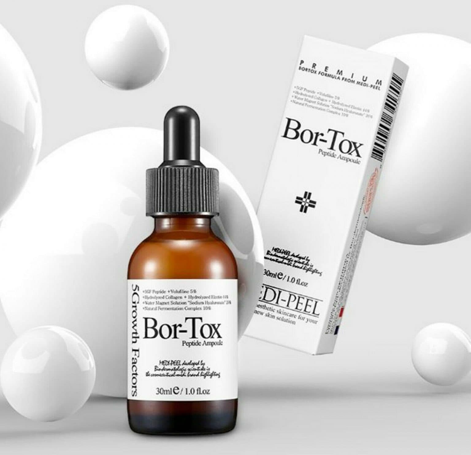 [HCM]Tinh Chất Căng Bóng MEDI-PEEL Bor-Tox Peptide Ampoule / Medi Peel Bortox 30ml