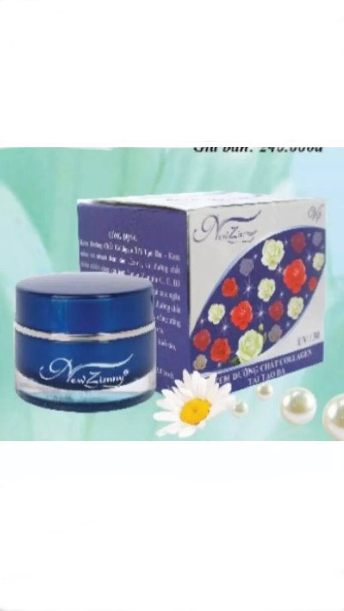 [HCM]Kem dưỡng chất Collagen - tái tạo da NEW ZIMNY - 18gr