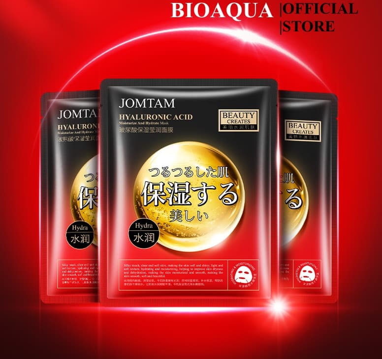 [HCM]COMBO 10 Mặt Nạ Trắng Da Cấp Nước JOMTAM ???????????????????? Hyaluronic Acid - Dưỡng ẩm Kiểm Soát Dầu Thu Nhỏ Lỗ Chân Lông