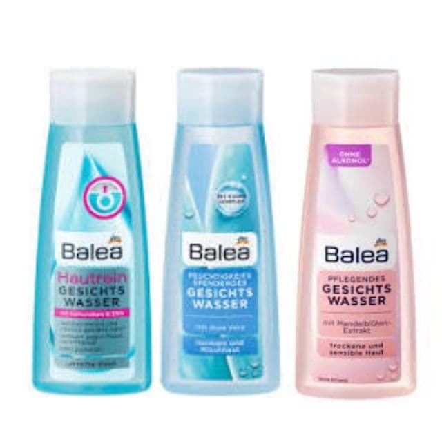 Nước hoa hồng Balea 200 ml Nước hoa hồng dưỡng da Balea Dành cho da khô và da nhạy cảm 200 ml