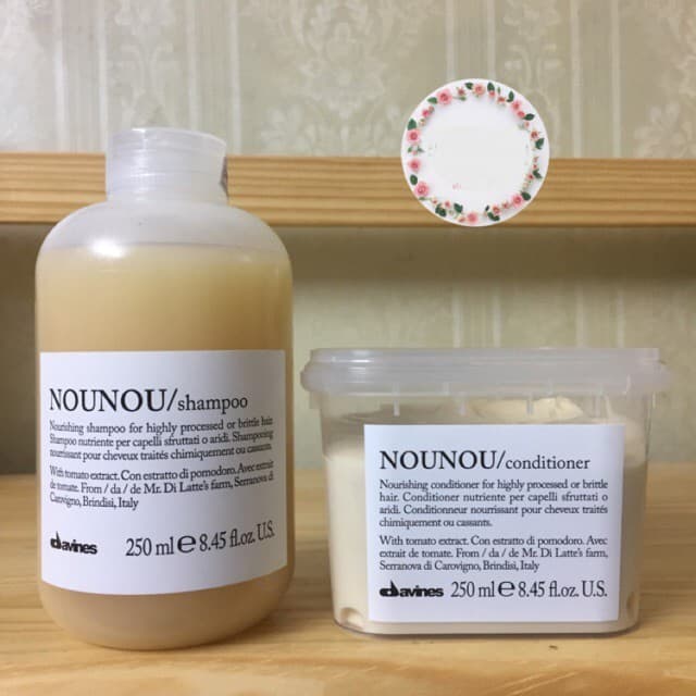 Dầu Gội Xả Davines Nounou 250ml