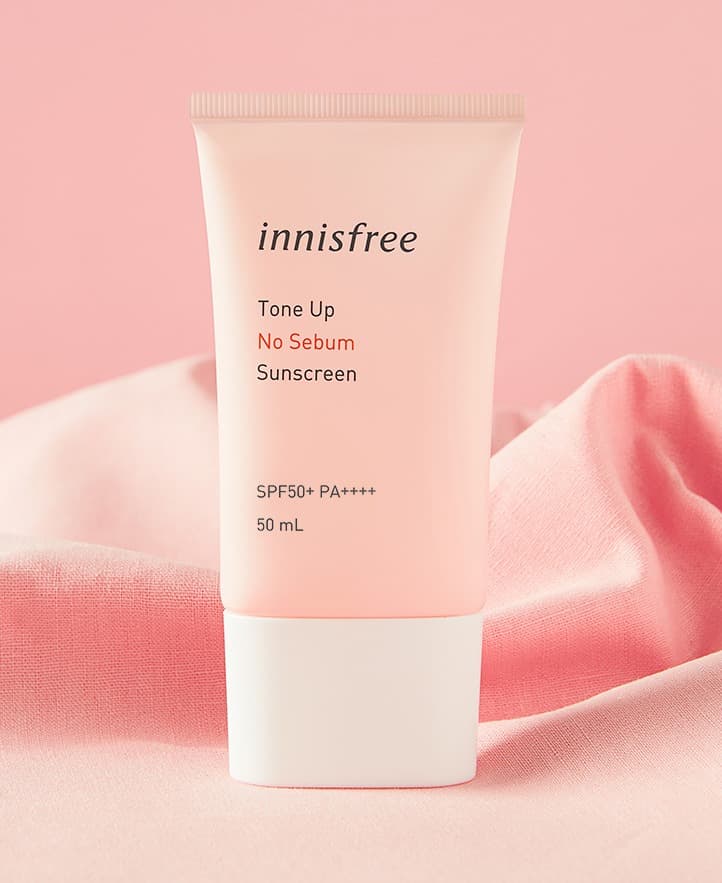 [HCM]Kem Chống Nắng Kiềm Dầu Nâng Tông Da Innisfree Màu Hồng 50ml -Kho Sỉ Nét Việt