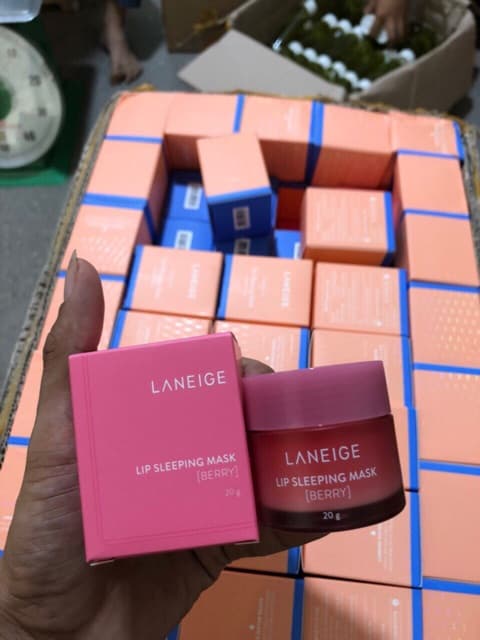 [HCM]Combo 2 cục Mặt nạ ngủ cho môi Laneige 20g Lip Sleeping Mask