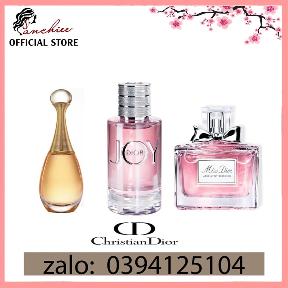 Nước hoa Nữ DIOR  tuyển chọn những mùi hương sang trọng khuyến rũ cho phái nữ