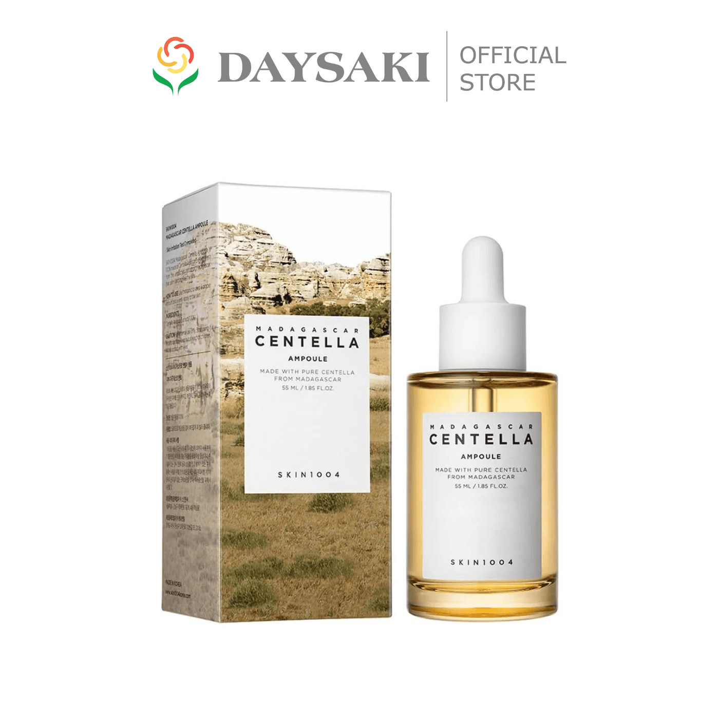 Skin1004 Tinh Chất Rau Má Giảm Mụn & Phục Hồi Da Madagascar Centella Ampoule 55ml