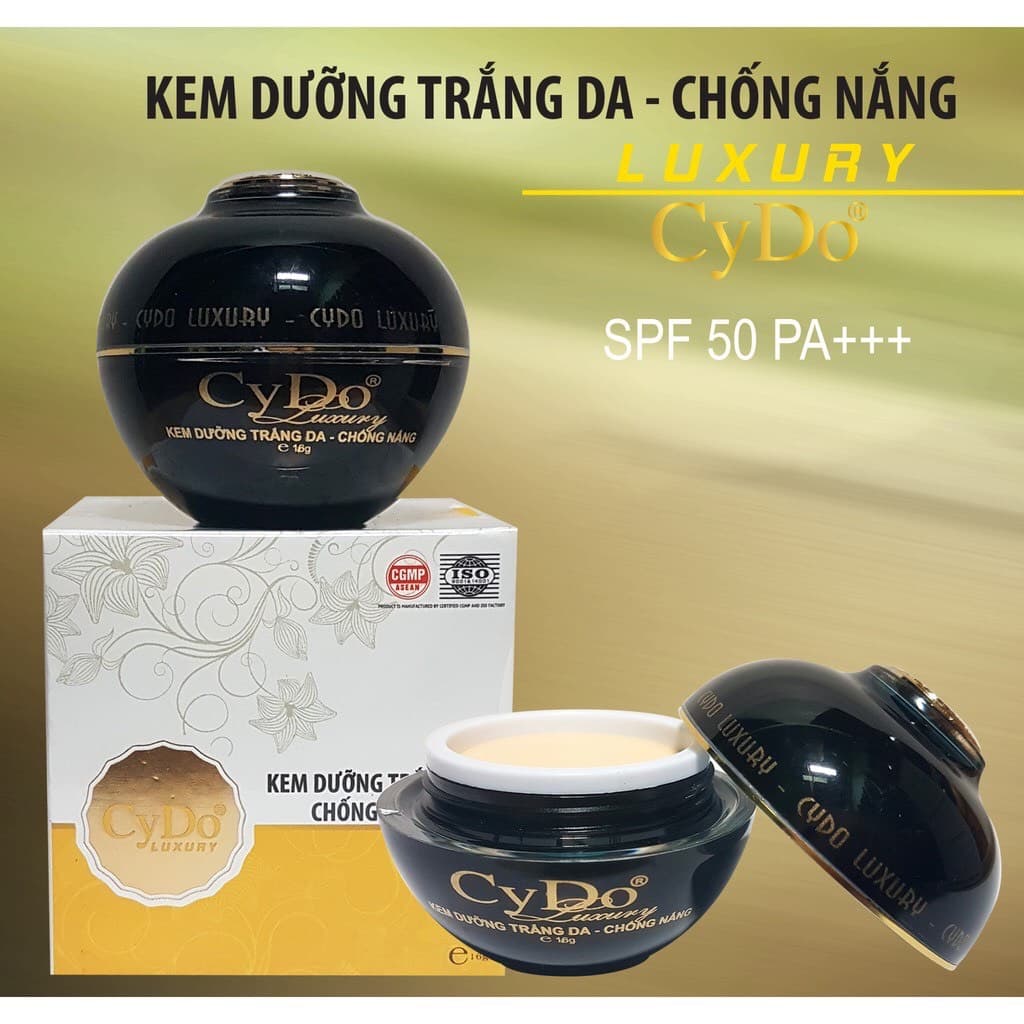 [HCM]Kem Dưỡng Trắng Da Chống Nắng CyDo Luxury(Hàng chính hãng)