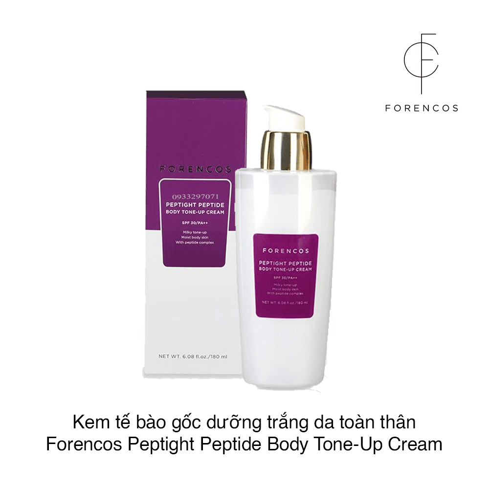 KEM DƯỠNG TRẮNG TOÀN THÂN FORENCOS PEPTIGHT PEPTIDE BODY TONE UP CREAM