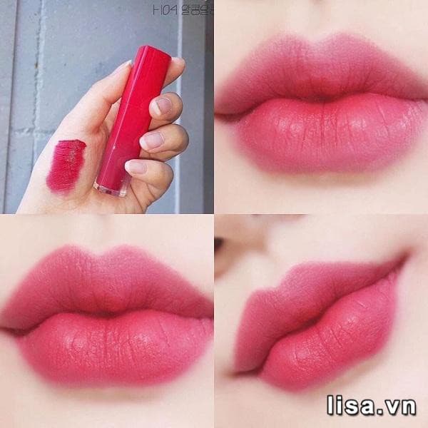 (THANH LÝ)Son Kem Lì Black Rouge Color Lock Heart Tint Hàn Quốc Frorence86 Store