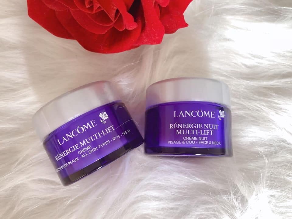 Kem dưỡng da ban ngày căng da giảm nhănnâng cơ Lancome Renergie Multi-Lift Cream 15ml